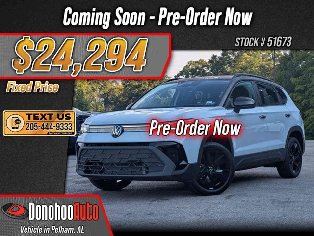 2025 Volkswagen Taos SE Black