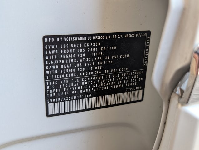 2024 Volkswagen Tiguan SEL R-Line