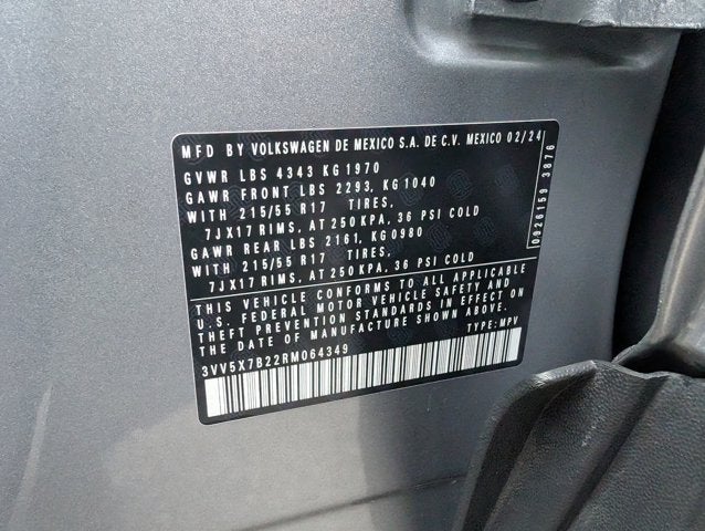 2024 Volkswagen Taos S