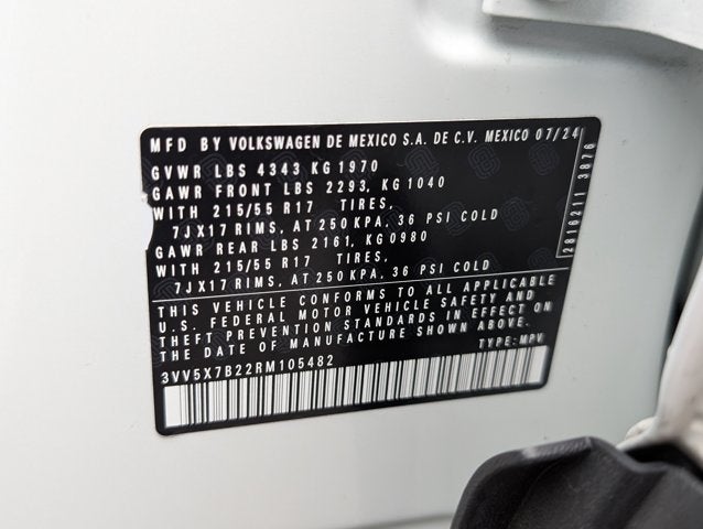 2024 Volkswagen Taos S