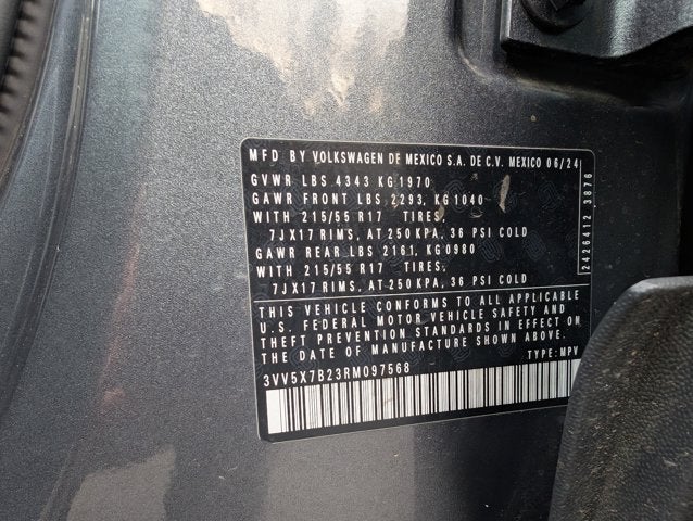 2024 Volkswagen Taos S