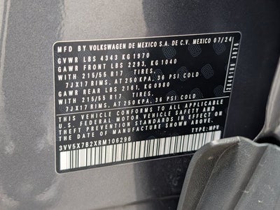 2024 Volkswagen Taos S