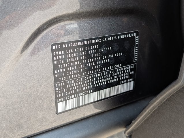 2025 Volkswagen Tiguan S
