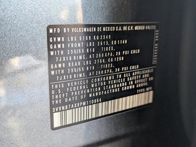 2023 Volkswagen Tiguan SE