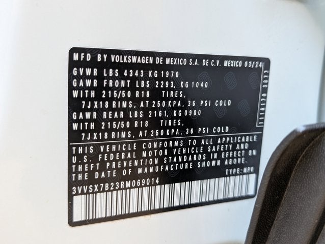 2024 Volkswagen Taos SE