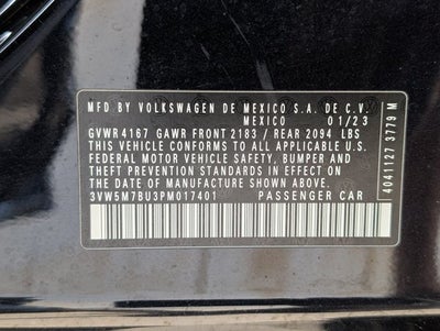 2023 Volkswagen Jetta S