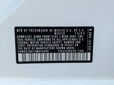 2025 Volkswagen Jetta S