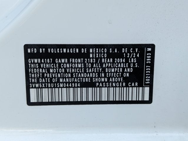 2025 Volkswagen Jetta S