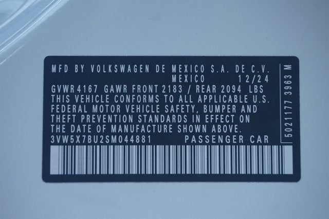 2025 Volkswagen Jetta S