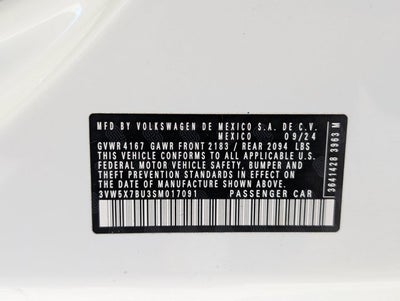 2025 Volkswagen Jetta S