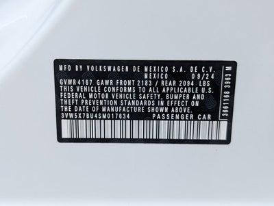 2025 Volkswagen Jetta S