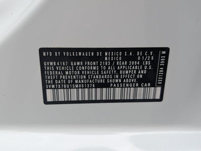 2025 Volkswagen Jetta SE