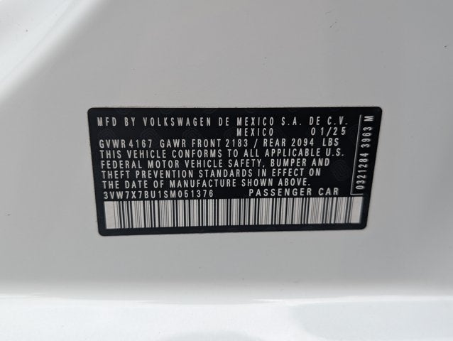 2025 Volkswagen Jetta SE