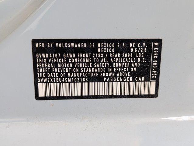 2025 Volkswagen Jetta SE