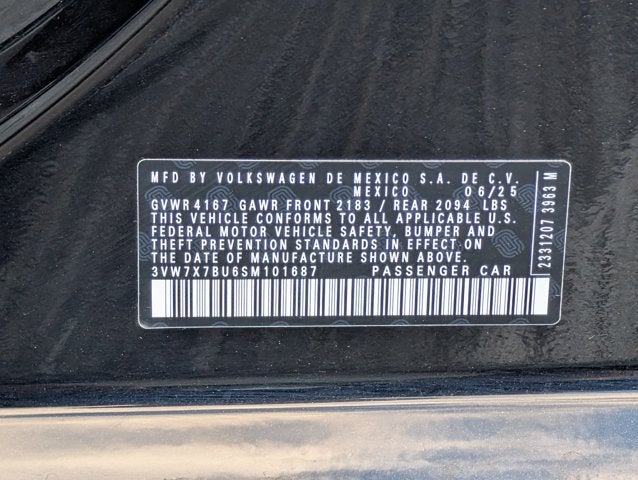 2025 Volkswagen Jetta SE