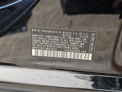 2025 Volkswagen Jetta SE