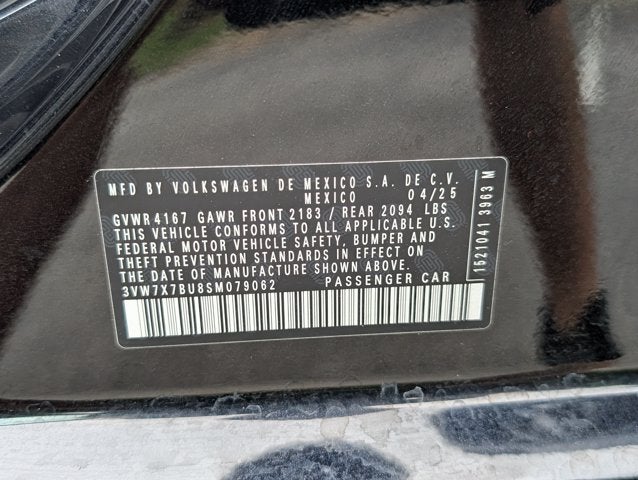 2025 Volkswagen Jetta SE