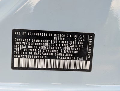 2025 Volkswagen Jetta SE