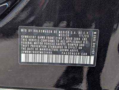 2026 Volkswagen Jetta Sport