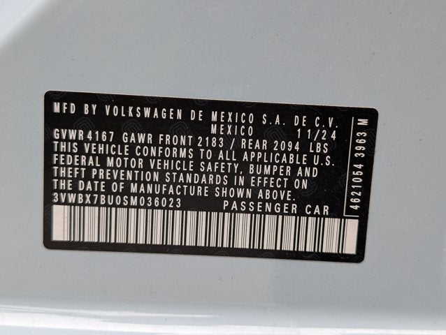 2025 Volkswagen Jetta Sport