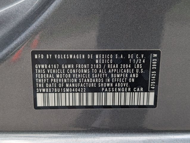 2025 Volkswagen Jetta Sport