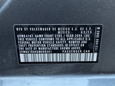 2025 Volkswagen Jetta Sport