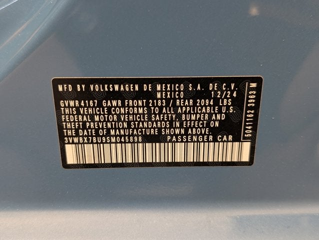 2025 Volkswagen Jetta Sport