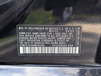 2025 Volkswagen Jetta SE