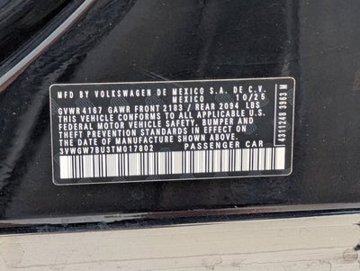 2026 Volkswagen Jetta SEL