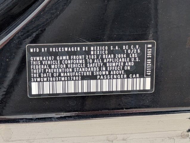 2026 Volkswagen Jetta SEL