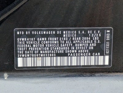 2026 Volkswagen Jetta SEL