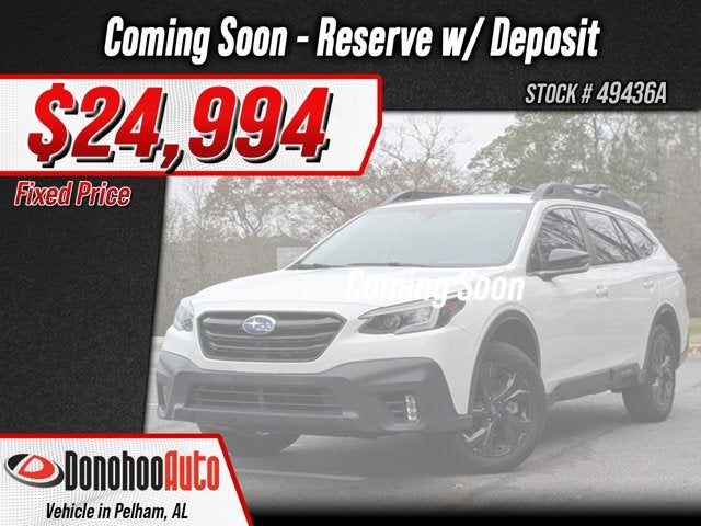 2022 Subaru Outback Onyx Edition XT