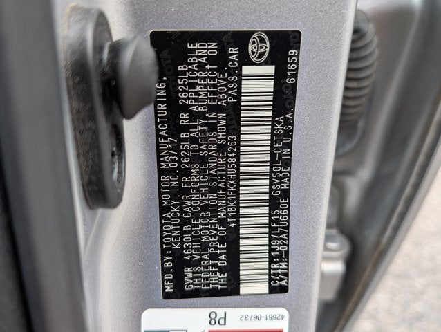 2017 Toyota Camry XSE V6