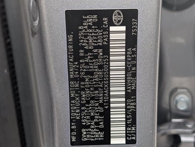 2025 Toyota Camry Base