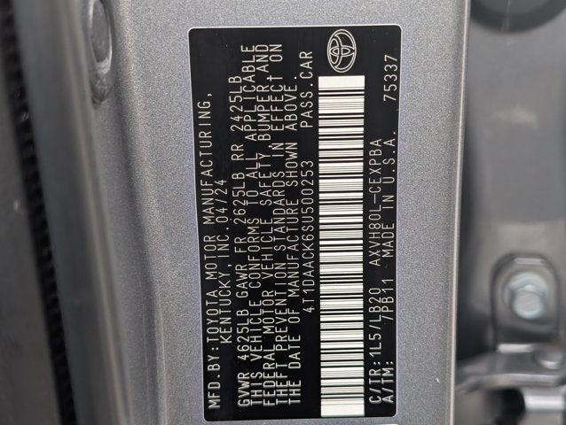 2025 Toyota Camry Base