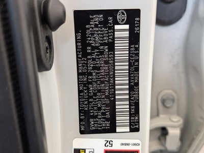 2022 Toyota Camry SE