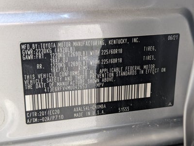 2021 Toyota RAV4 Hybrid XSE