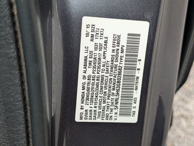2016 Honda Odyssey EX-L