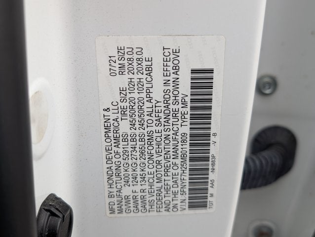 2021 Honda Passport Sport