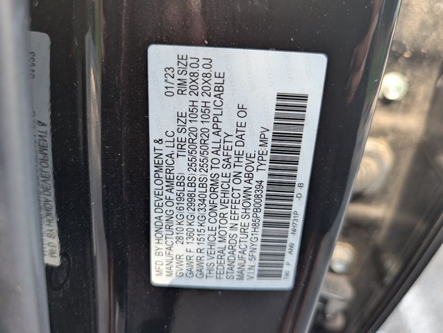 2023 Honda Pilot Elite