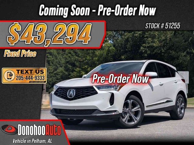 2025 Acura RDX w/Technology Package