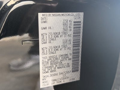 2025 INFINITI QX60 PURE