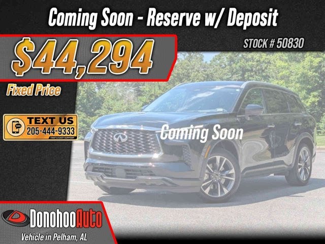 2025 INFINITI QX60 LUXE