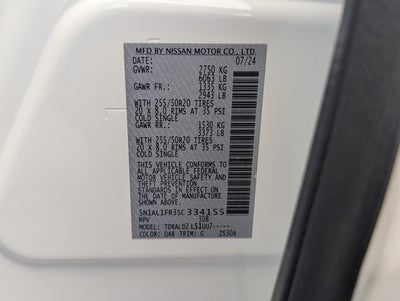 2025 INFINITI QX60 LUXE