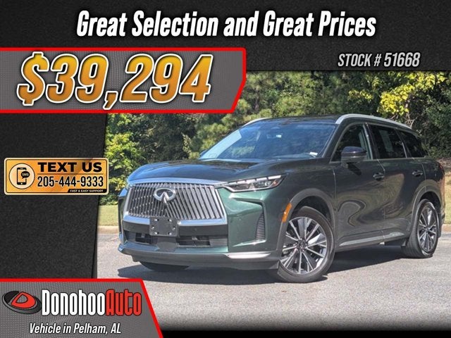 2026 INFINITI QX60 LUXE