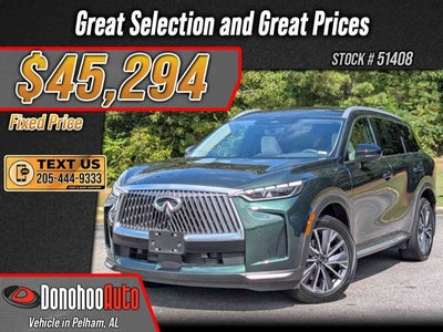 2026 INFINITI QX60 LUXE