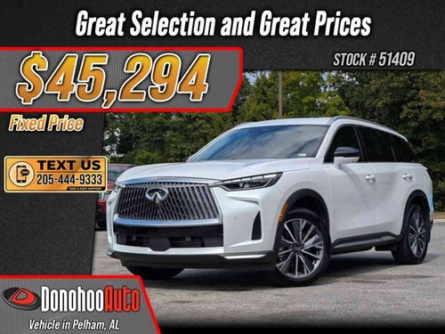 2026 INFINITI QX60 LUXE
