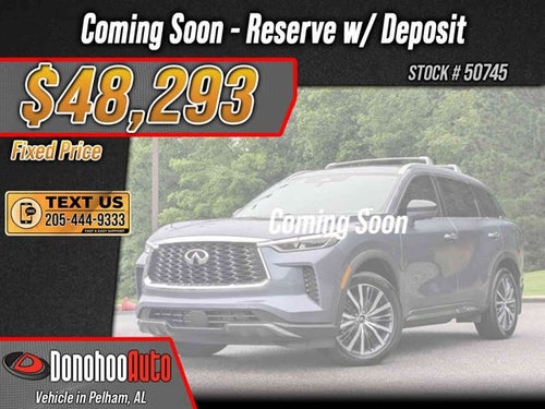 2025 INFINITI QX60 SENSORY