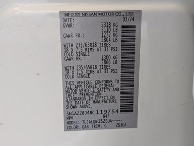 2024 Nissan Murano SV