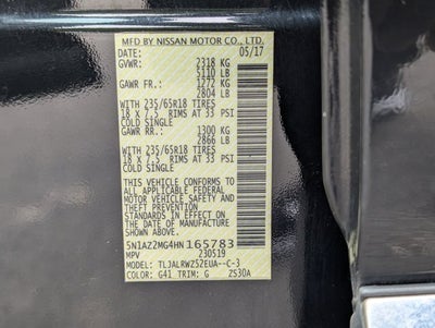 2017 Nissan Murano SL